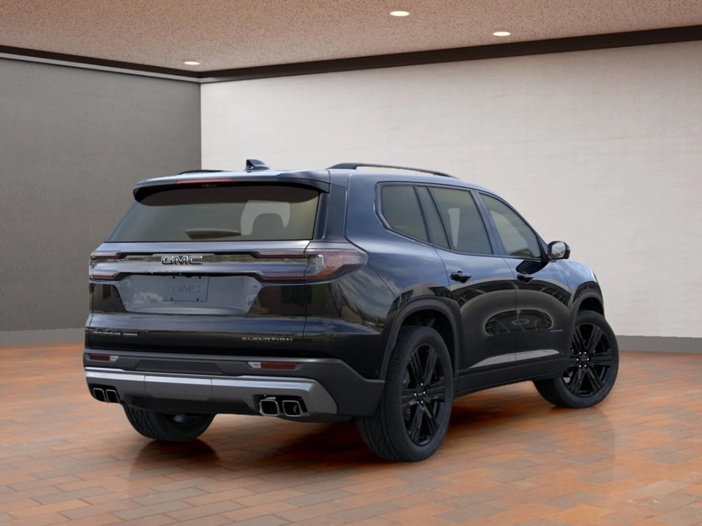 New 2026 Black GMC Awd Elevation image 4