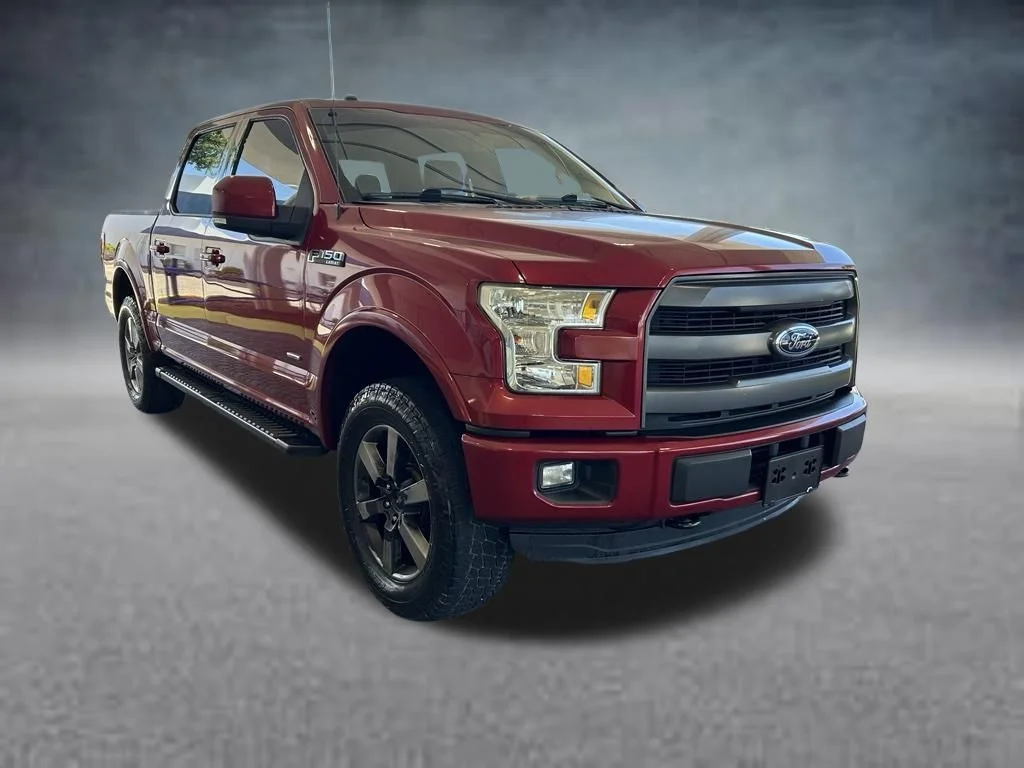 Used 2016 Ruby Red Metallic Ford Lariat image 2