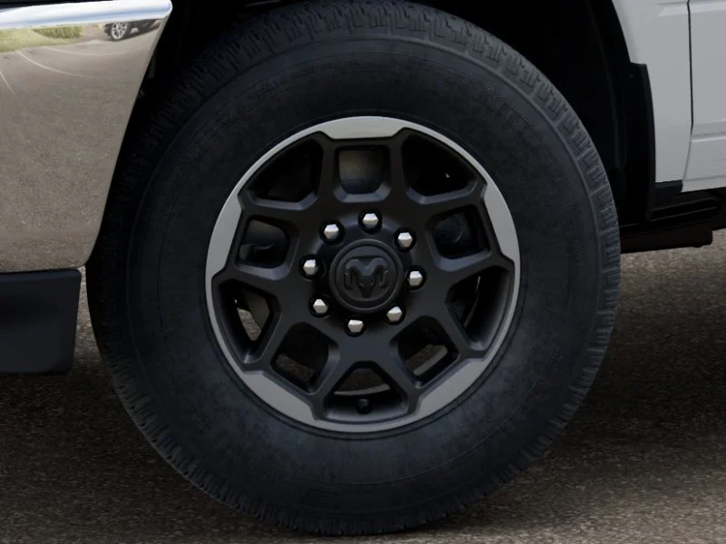 New 2026 Bright White Clear-Coat Exterior Paint RAM Laramie image 64