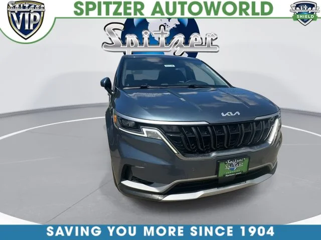 Used 2024 Blue Kia EX image 3