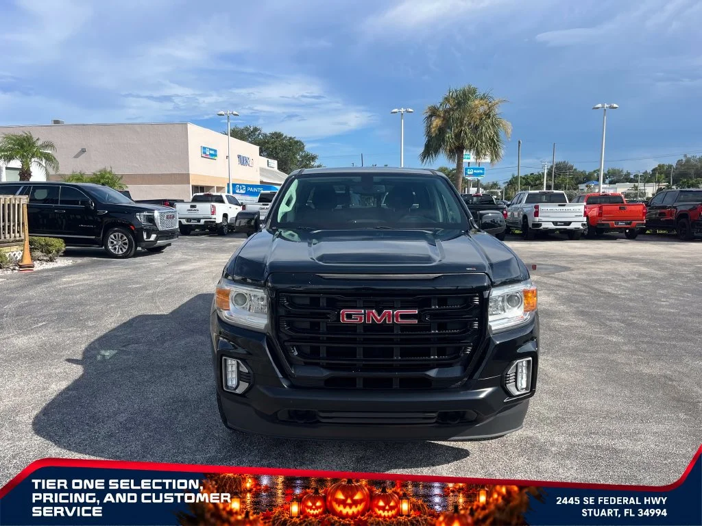 Used 2022 ONYX BLACK GMC 4WD Elevation image 3