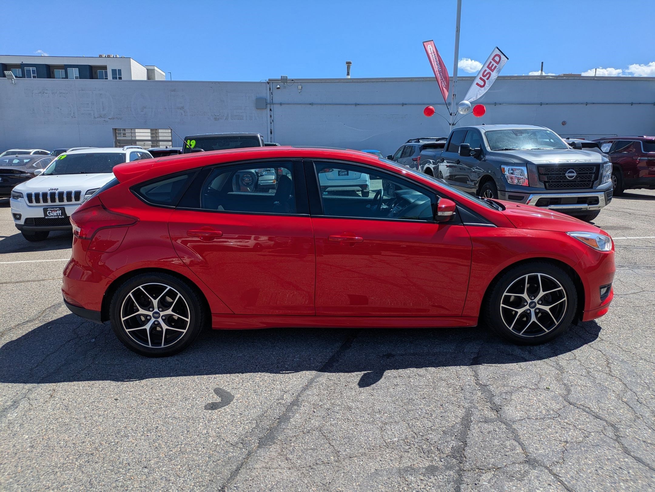 Used 2015 Ford Focus SE with VIN 1FADP3K26FL378155 for sale in Salt Lake City, UT