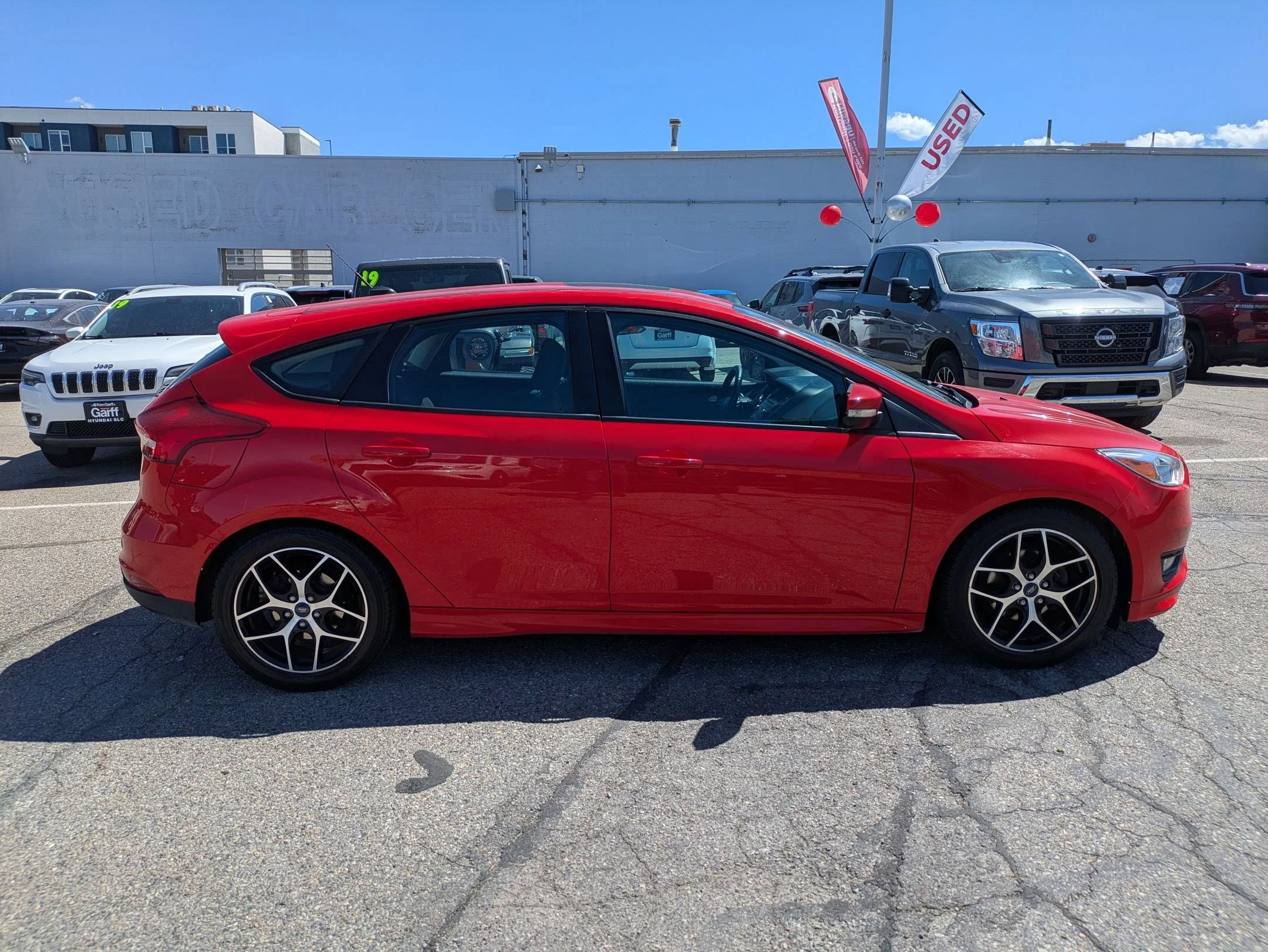 Used 2015 Ford Focus SE with VIN 1FADP3K26FL378155 for sale in Salt Lake City, UT