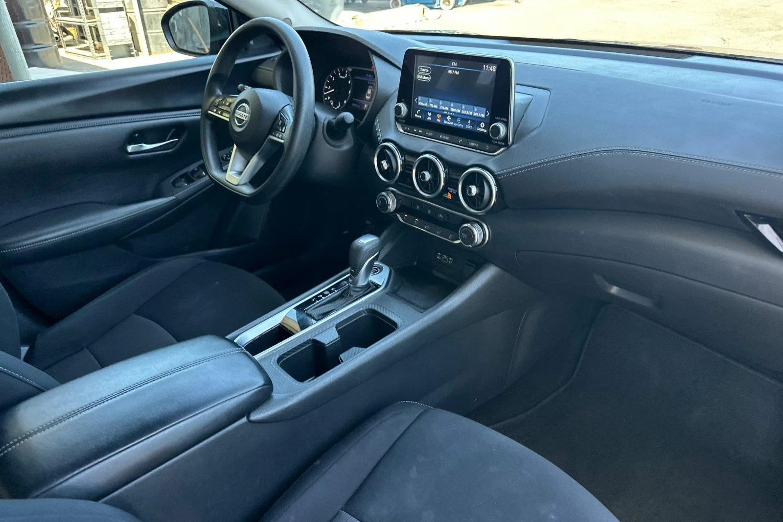 Used 2023 Super Black Nissan SV image 15