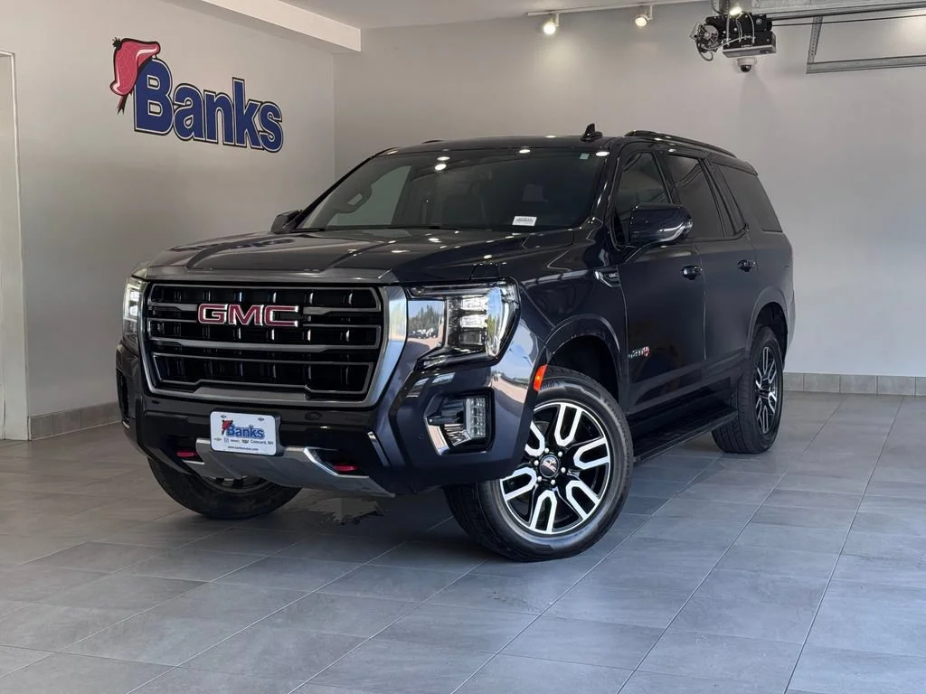 Certified Used 2023 Titanium Rush Metallic GMC AT4 image 2