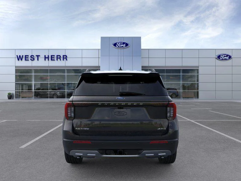 New 2026 Agate Black Metallic Ford Active image 5