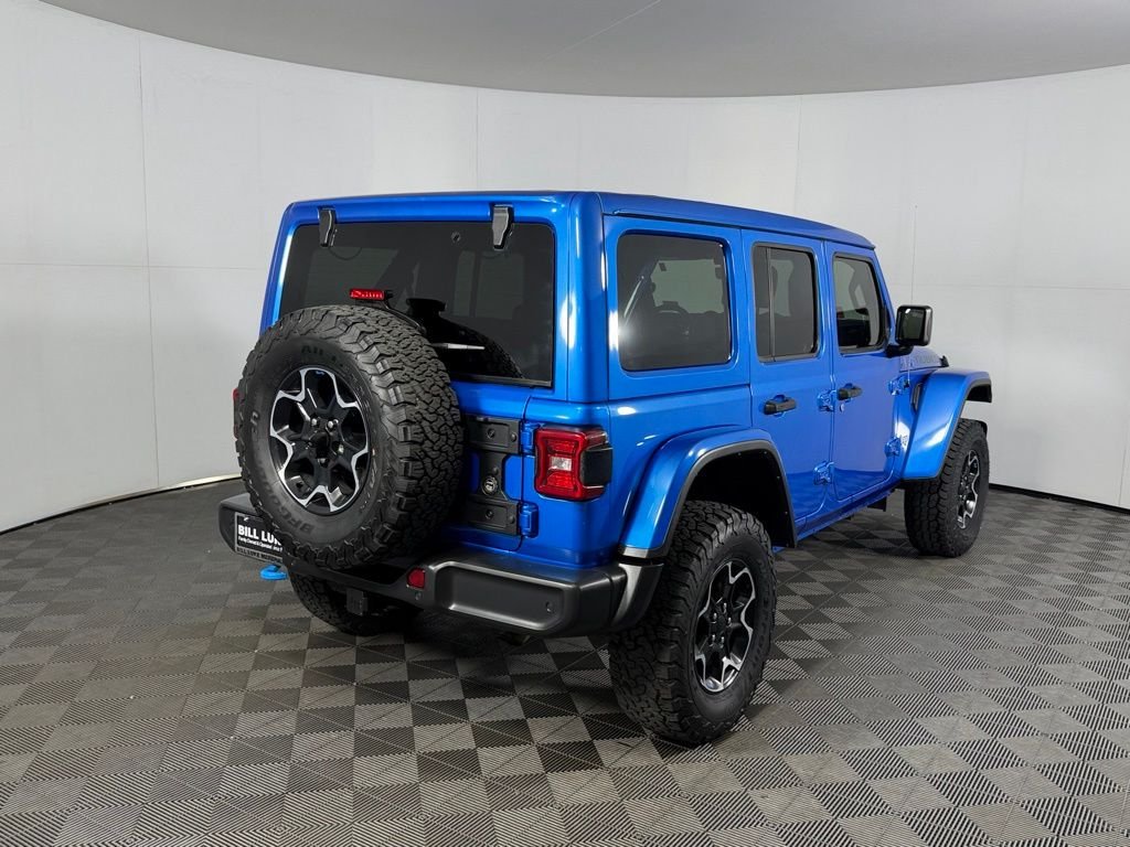Used 2023 Blue Jeep Rubicon 4xe image 8