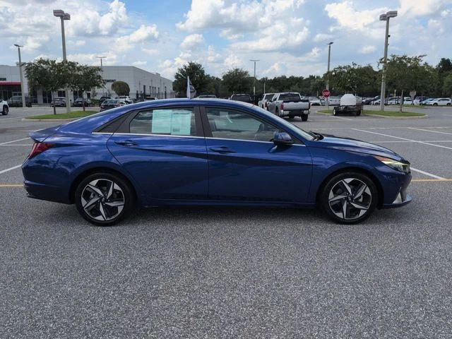 Used 2023 Blue Hyundai Limited image 3