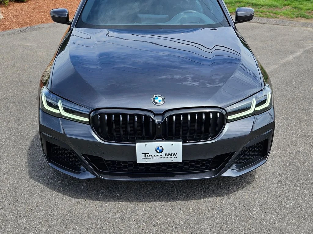 Certified Used 2023 Dark Graphite Metallic BMW M550i xDrive image 8