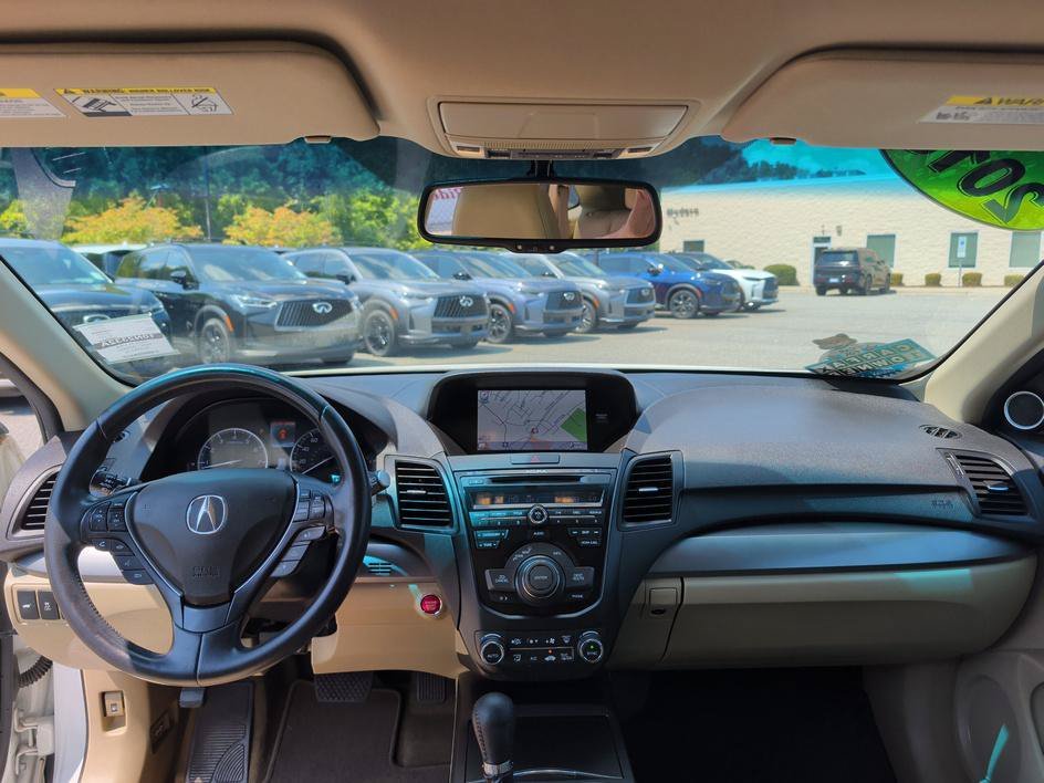Used 2015 White Acura Tech Pkg image 11