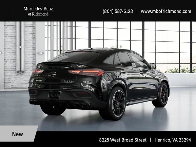 New 2026 Obsidian Black Metallic Mercedes-Benz AMG® GLE 63 S 4MATIC+ Coupe image 64