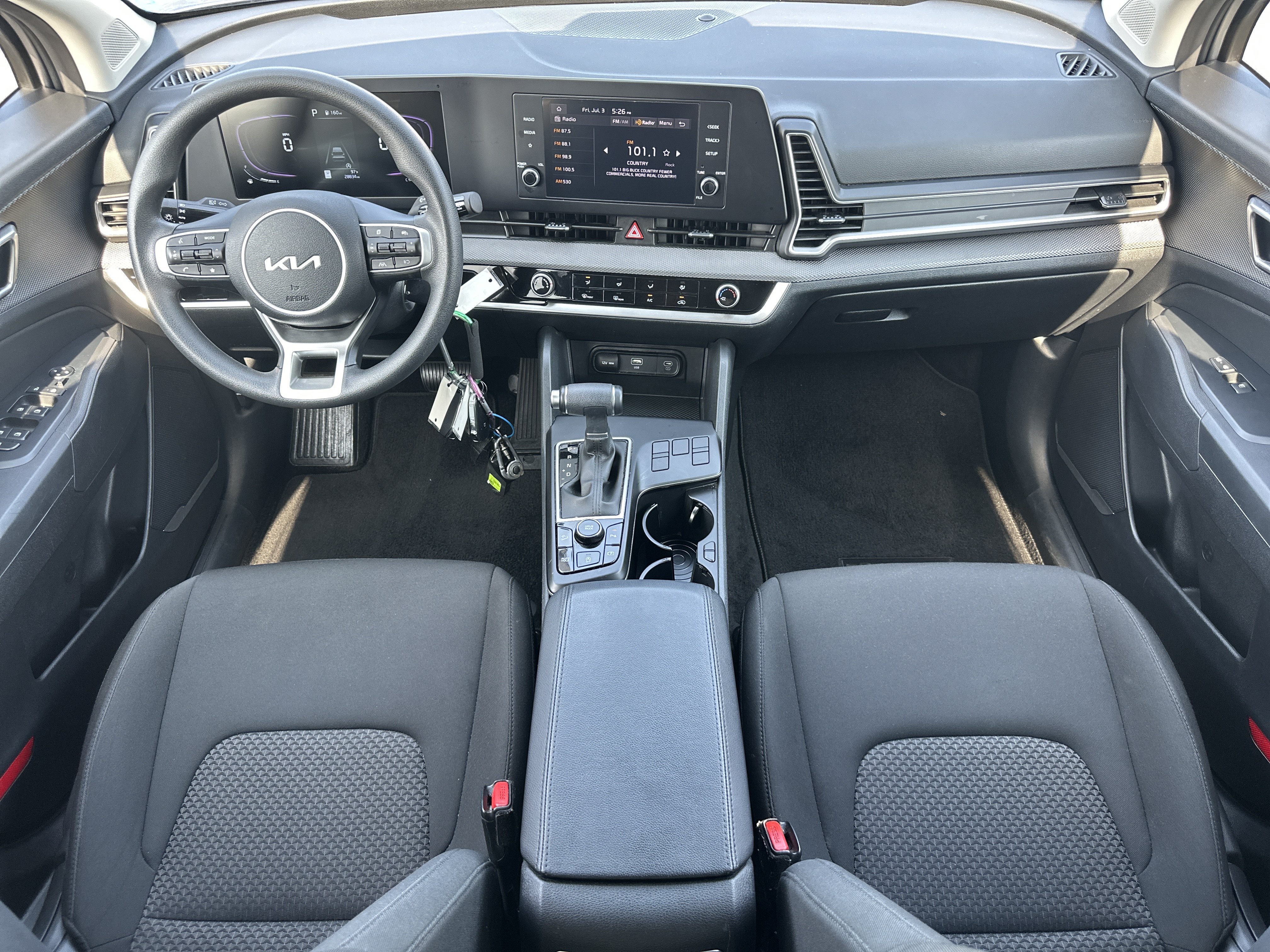 Used 2025 Steel Gray Kia LX image 22
