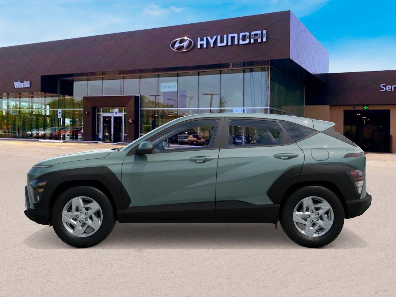New 2026 Mirage Green Hyundai SE FWD image 3
