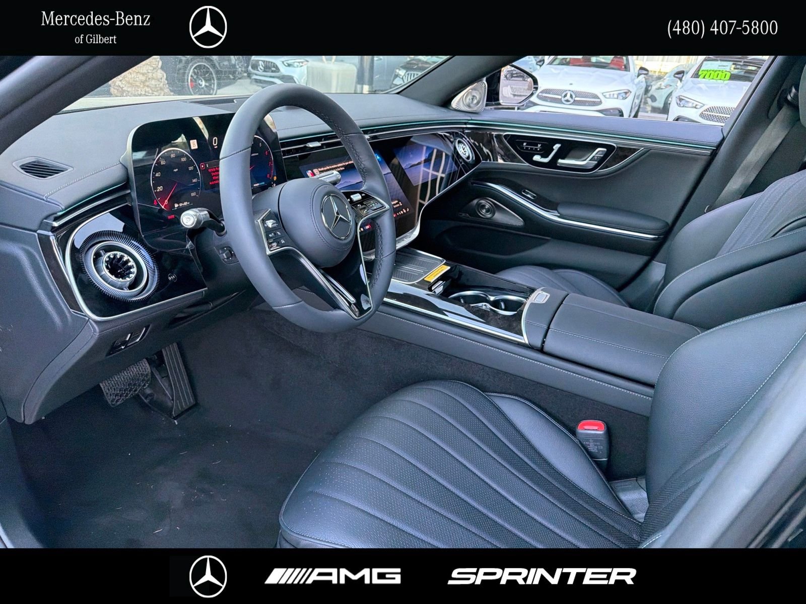 New 2027 Obsidian Black Metallic Mercedes-Benz S 500 image 11