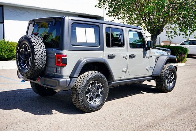 Certified Used 2023 Gray Jeep Rubicon 4xe image 8