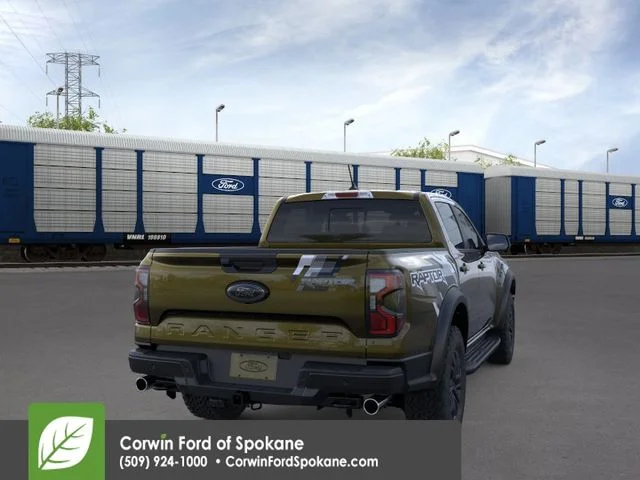 New 2026 Shelter Green Metallic Ford Raptor image 9