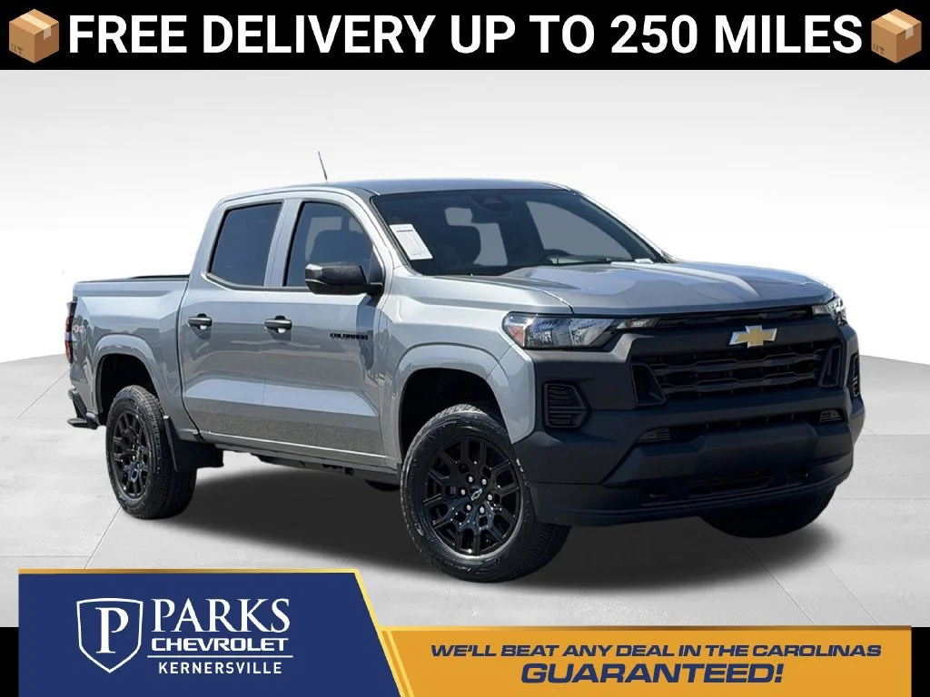 New 2026 Sterling Gray Metallic Chevrolet WT image 1