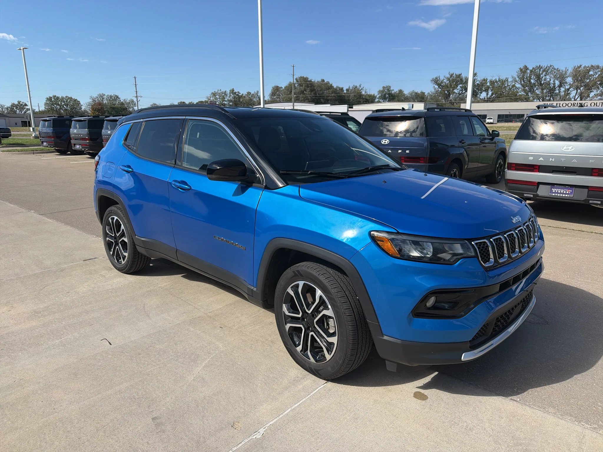 Used 2024 Blue Jeep Limited image 10