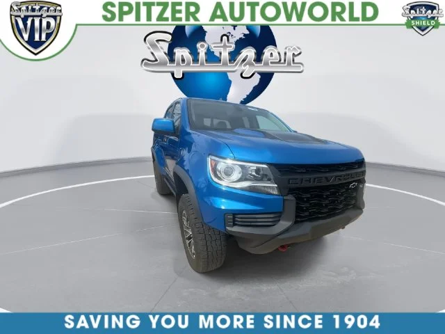 Used 2021 Blue Chevrolet ZR2 image 4