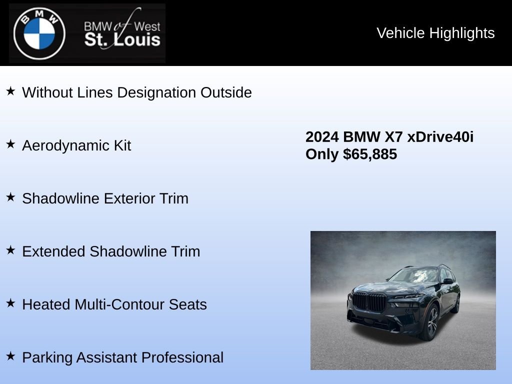 Used 2024 Black BMW xDrive40i image 31