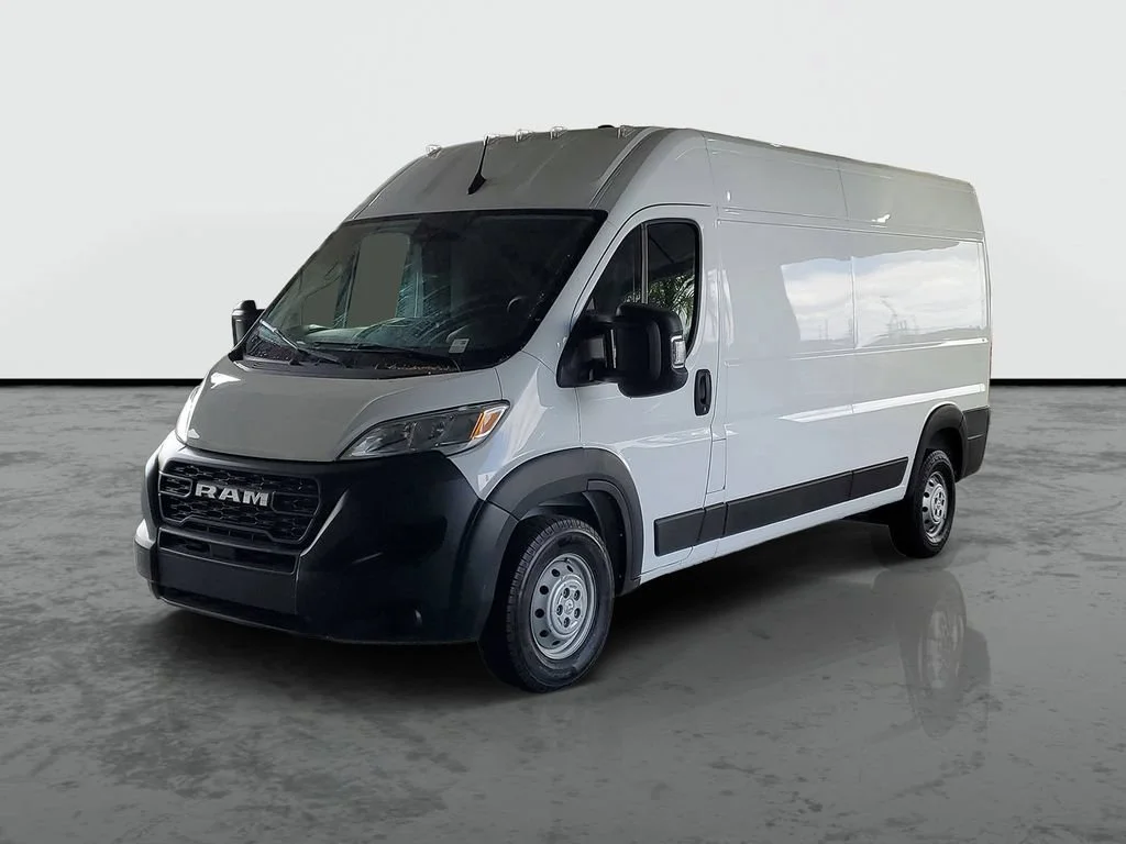 Used 2023 Bright White Clearcoat Ram High Roof image 4
