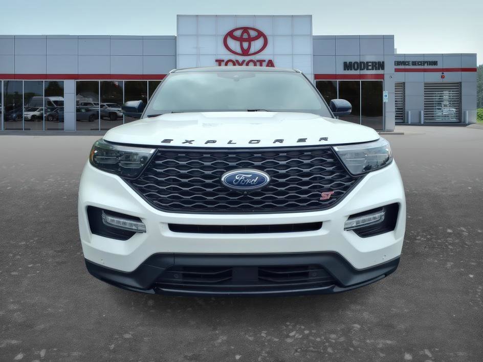 Used 2021 Star White Metallic Tri-Coat Ford ST image 9