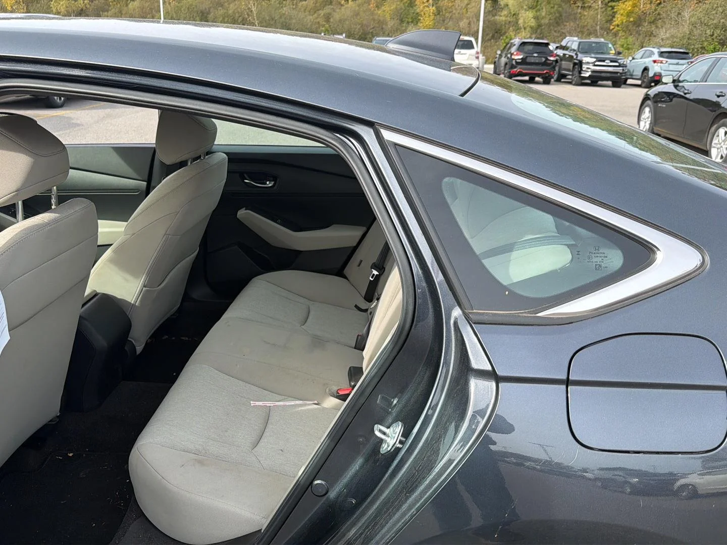 Used 2024 Meteorite Gray Metallic Honda LX image 20