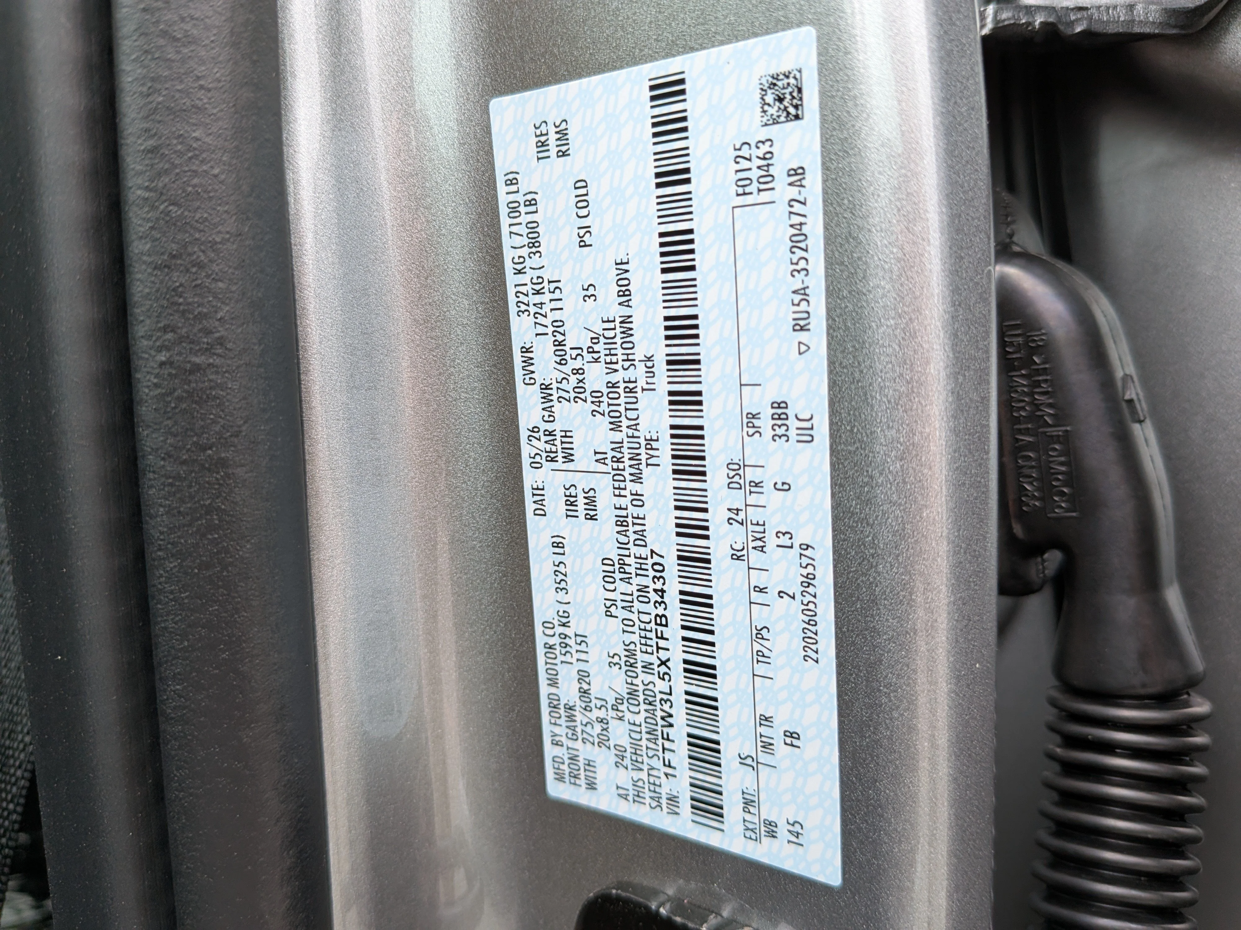 New 2026 Iconic Silver Metallic Ford XLT image 35