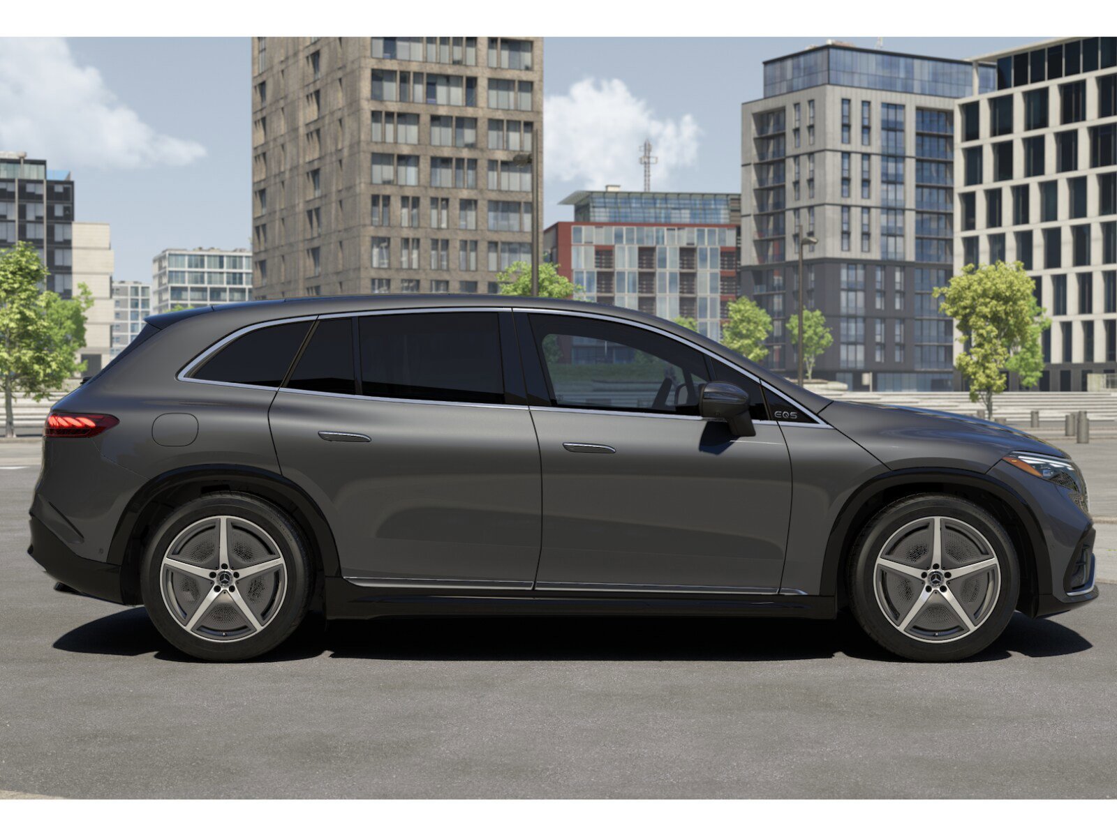 Used 2023 Mercedes-Benz EQS SUV Base with VIN 4JGDM4EB4PA013356 for sale in Hempstead, NY