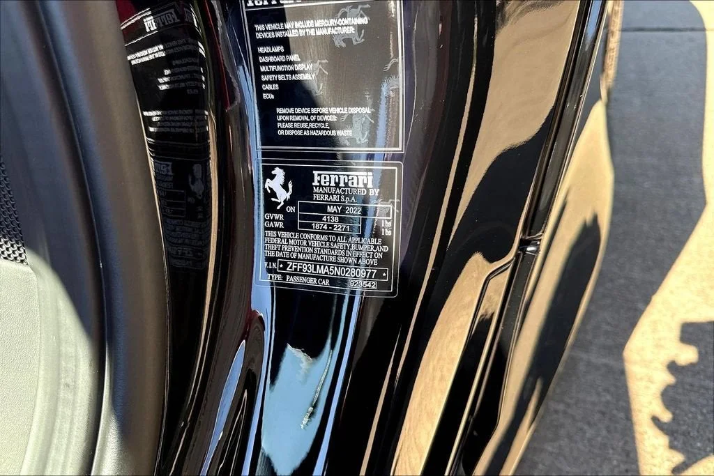 Certified Used 2022 Nero Ferrari  image 17