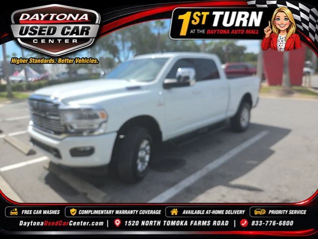 Certified Used 2024 White Ram Laramie image 1