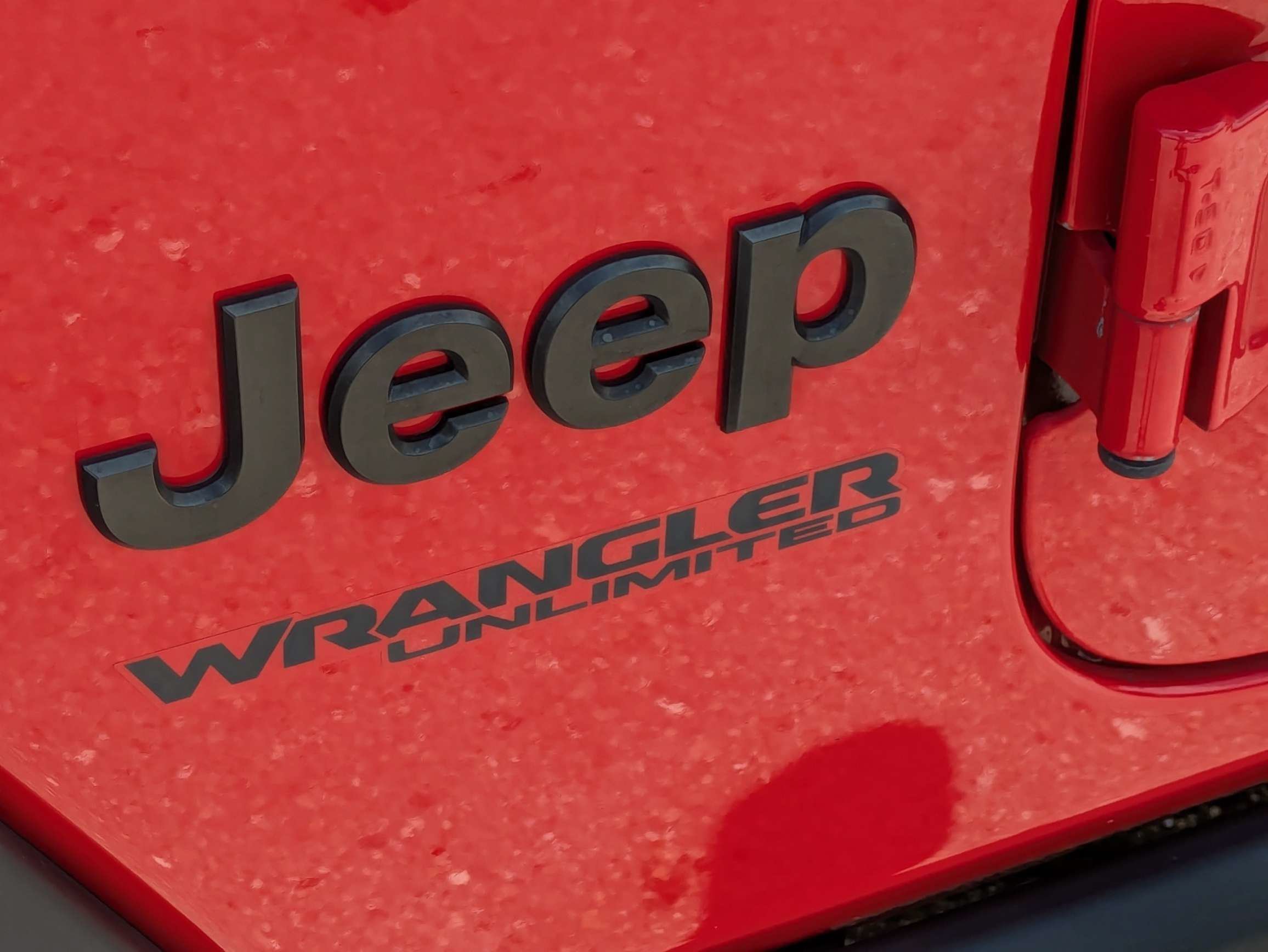 Used 2022 Firecracker Red Clearcoat Jeep Unlimited Willys Sport image 14