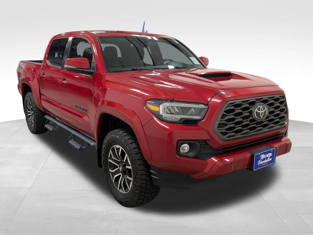 Certified Used 2022 Barcelona Red Metallic Toyota TRD Sport image 19