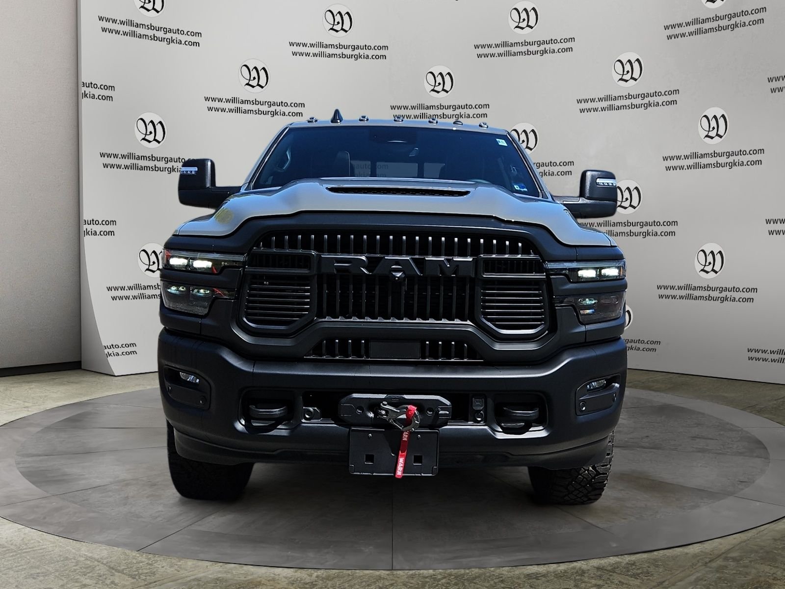 New 2026 Ceramic Gray Clear-Coat Exterior Paint RAM Power Wagon image 8