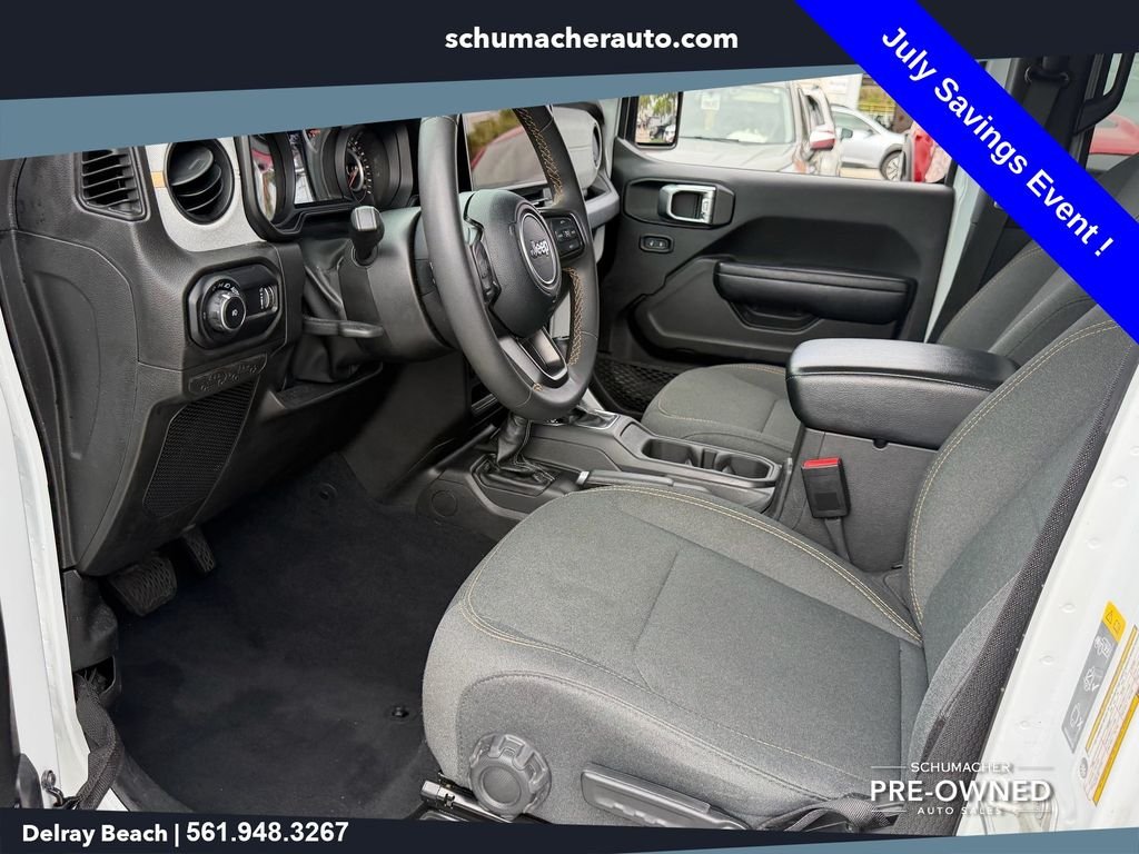 Used 2024 White Jeep Sport S image 12
