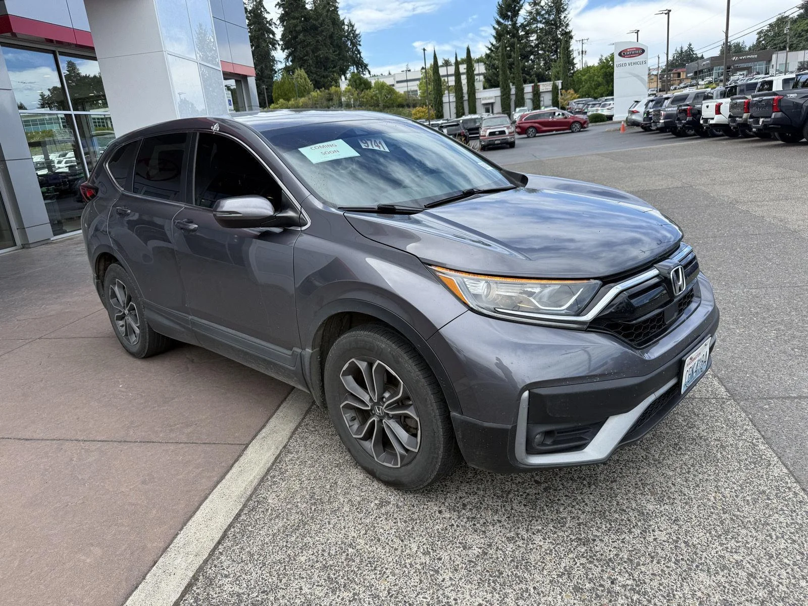 Used 2020 Sonic Gray Pearl Honda EX-L image 8
