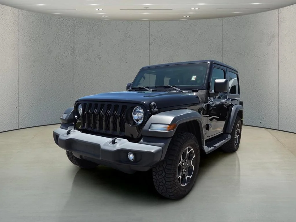Used 2021 Black Clearcoat Jeep Sport S image 11