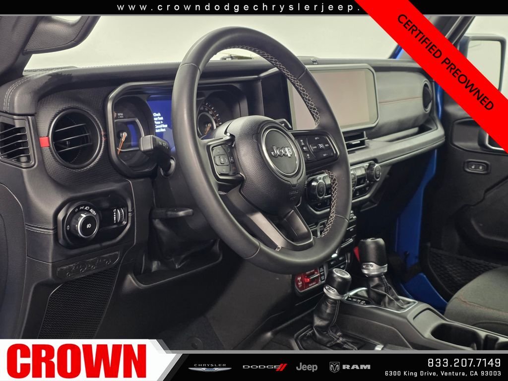 Certified Used 2025 Blue Jeep Rubicon image 24