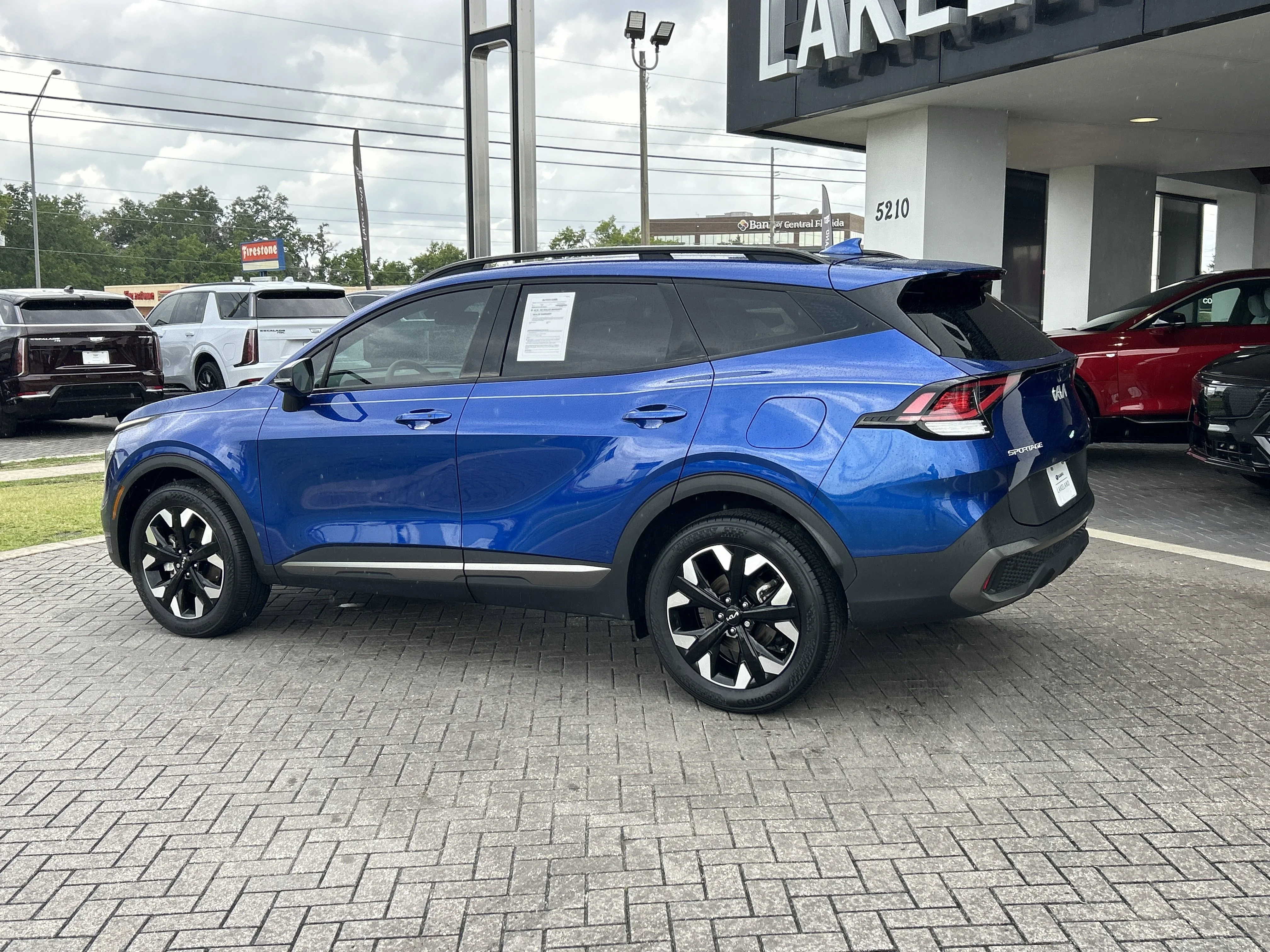 Used 2023 Sapphire Blue Kia X-Line image 4