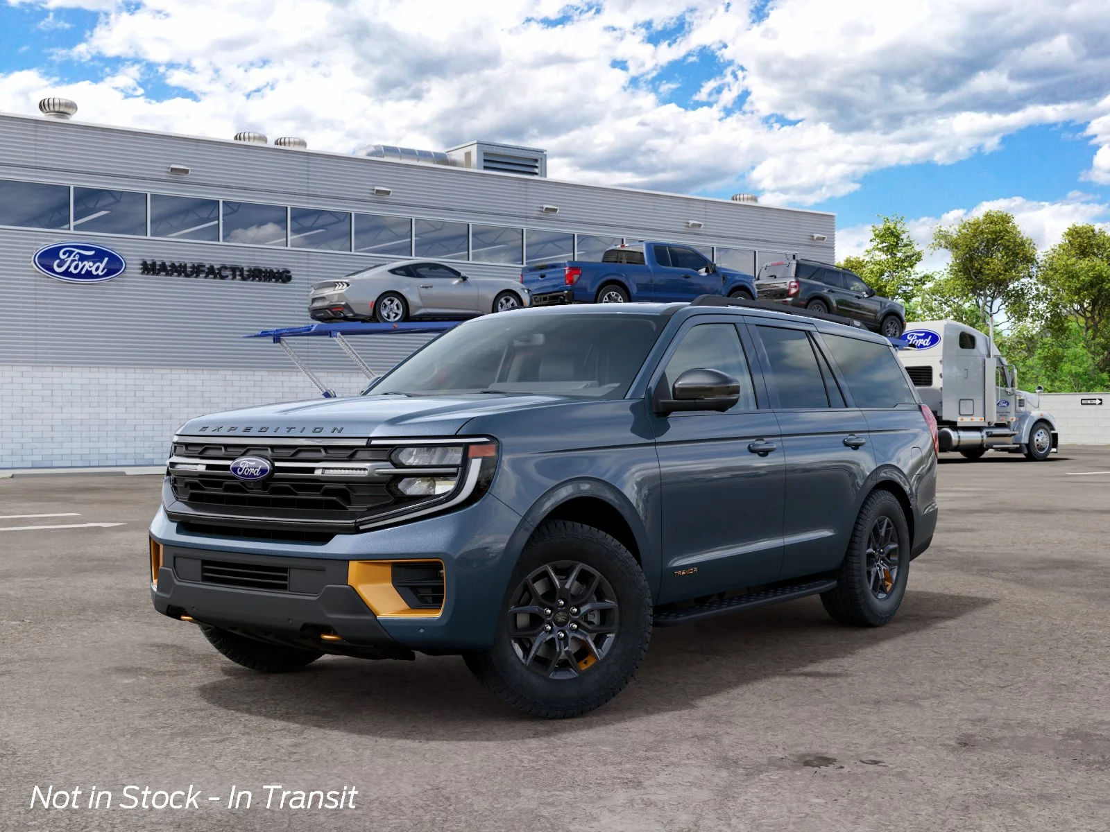New 2027 Nocturnal Blue Metallic Ford Tremor image 2