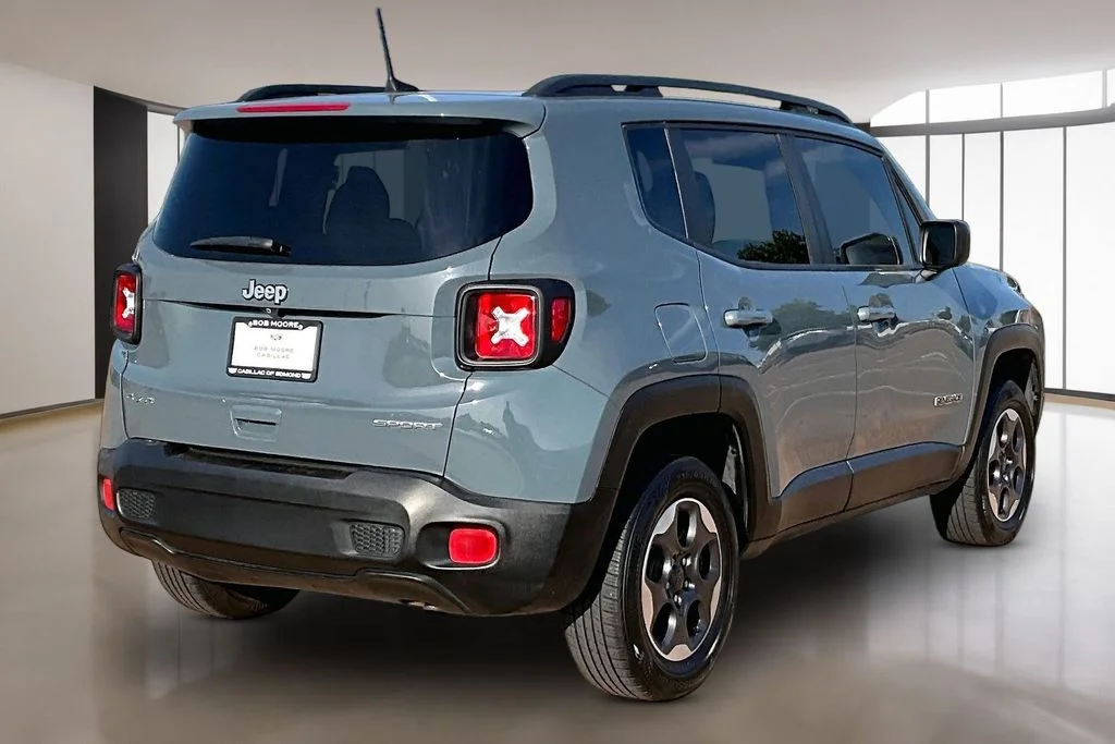 Used 2018 Gray Jeep Sport image 2