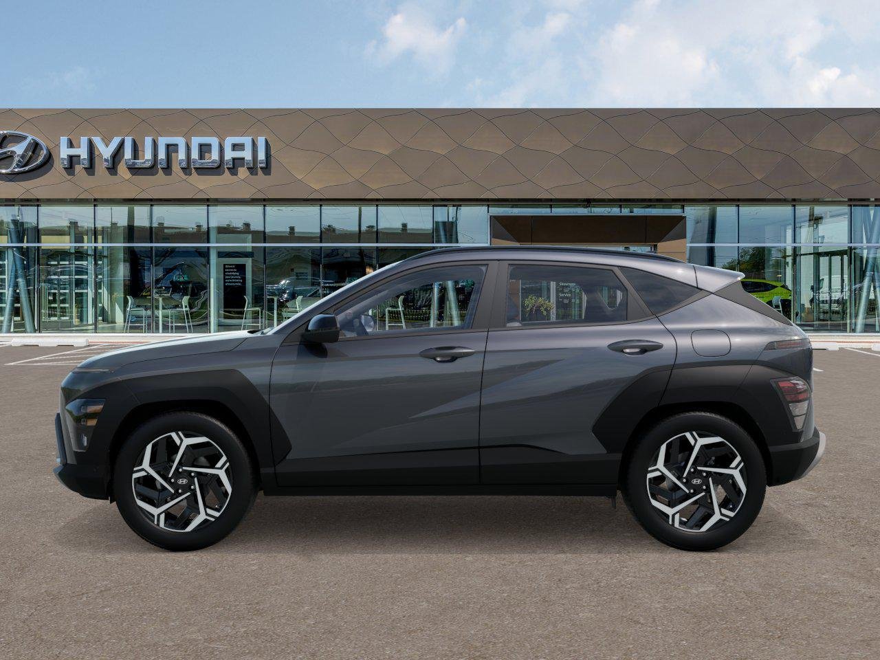 New 2026 Ecotronic Gray Pearl Hyundai SEL Premium FWD image 3