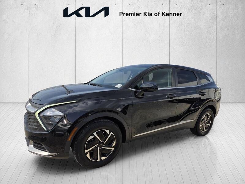 Used 2023 Black Kia LX image 1