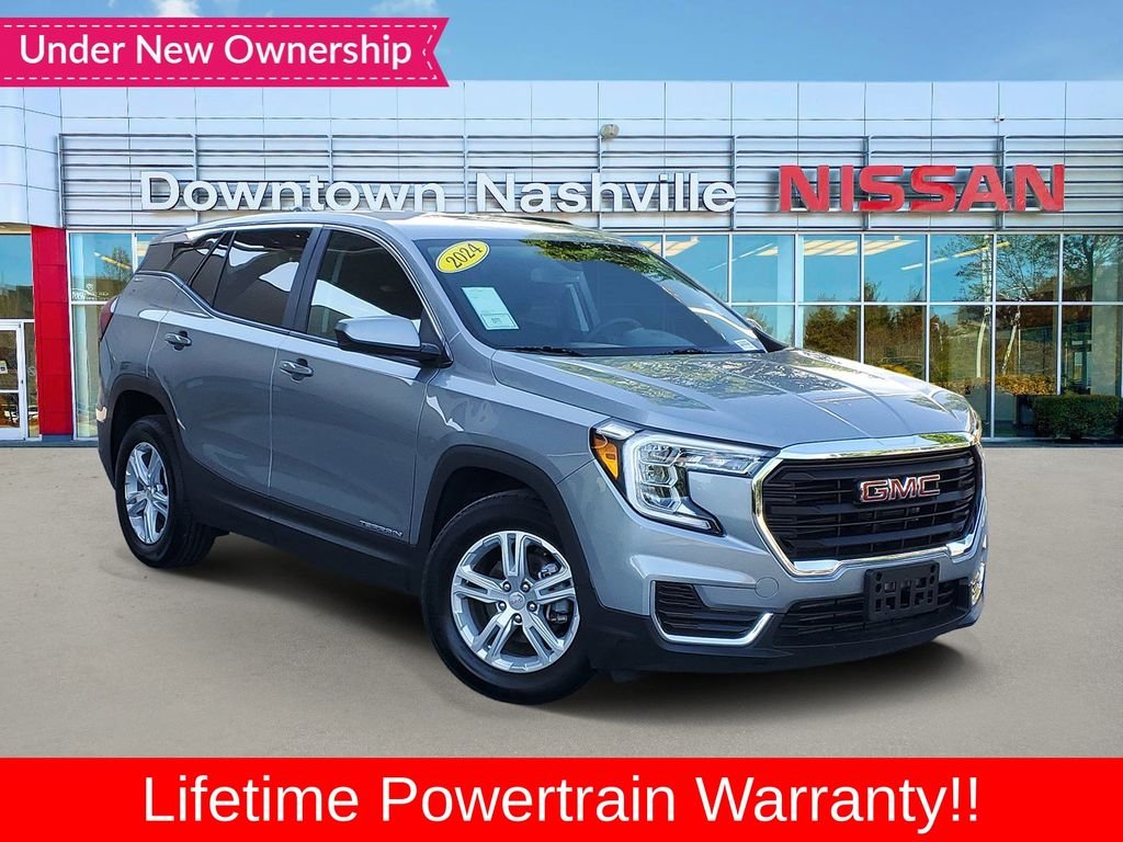 Used 2024 Silver GMC SLE image 1