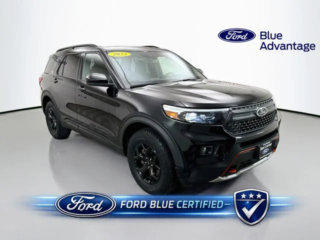 Certified Used 2023 Black Metallic Ford Timberline image 1