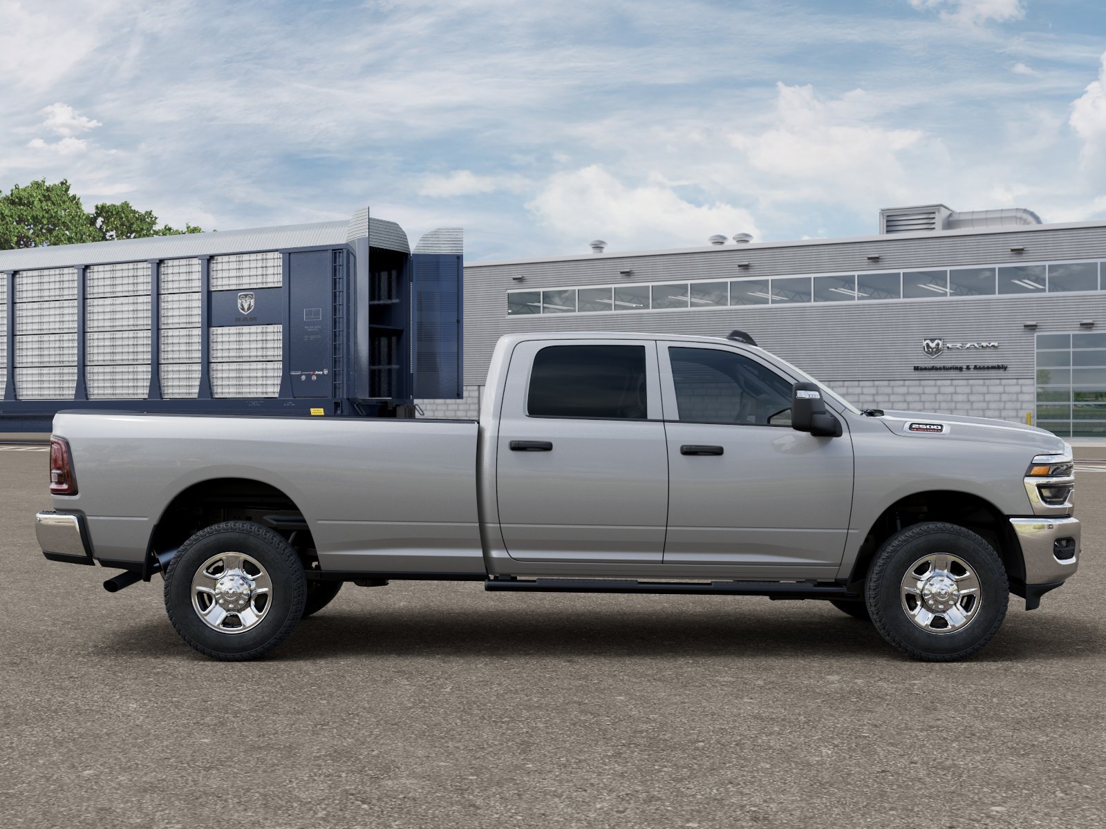 New 2026 Silver-Zynith Exterior Paint RAM Tradesman image 12