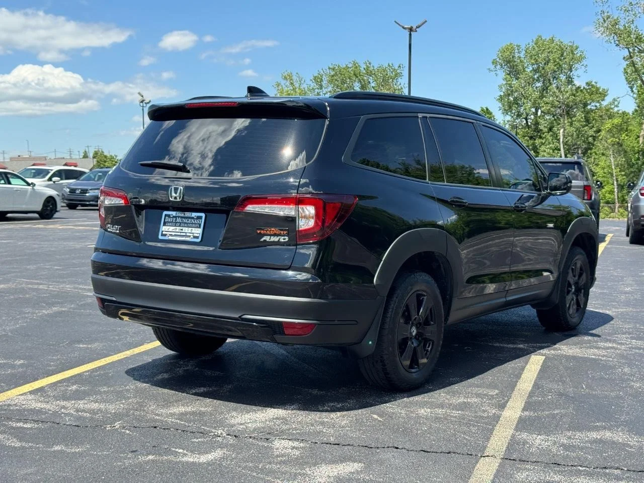 Used 2022 Crystal Black Pearl Honda TrailSport image 4
