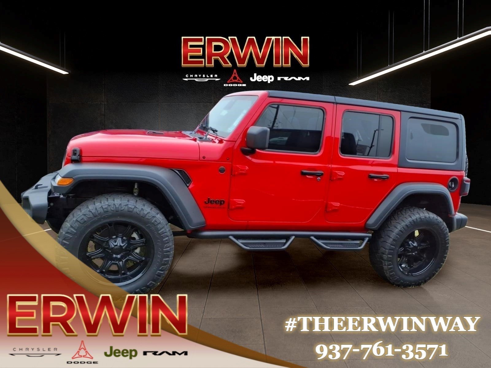 New 2026 Firecracker Red Clear-Coat Exterior Paint Jeep Sport image 4