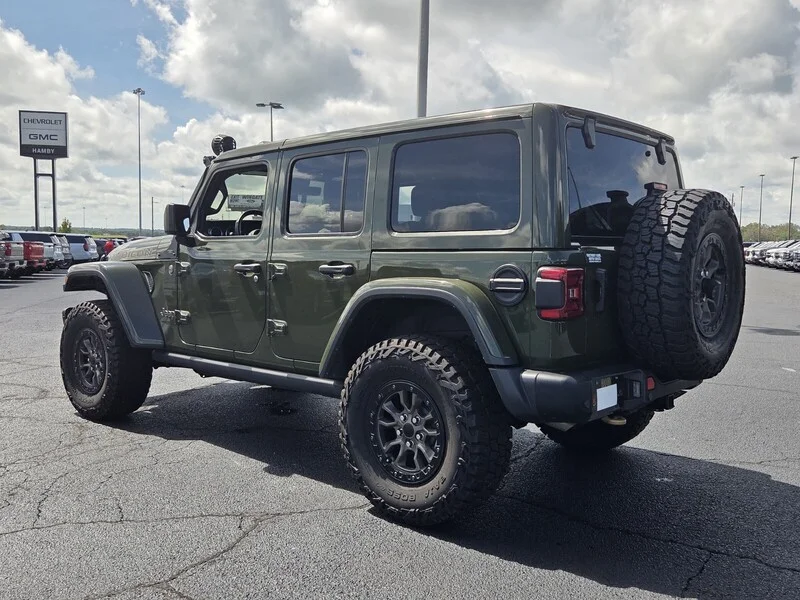 Used 2021 Green Clearcoat JEEP UNLIMITED RUBICON 392 image 9