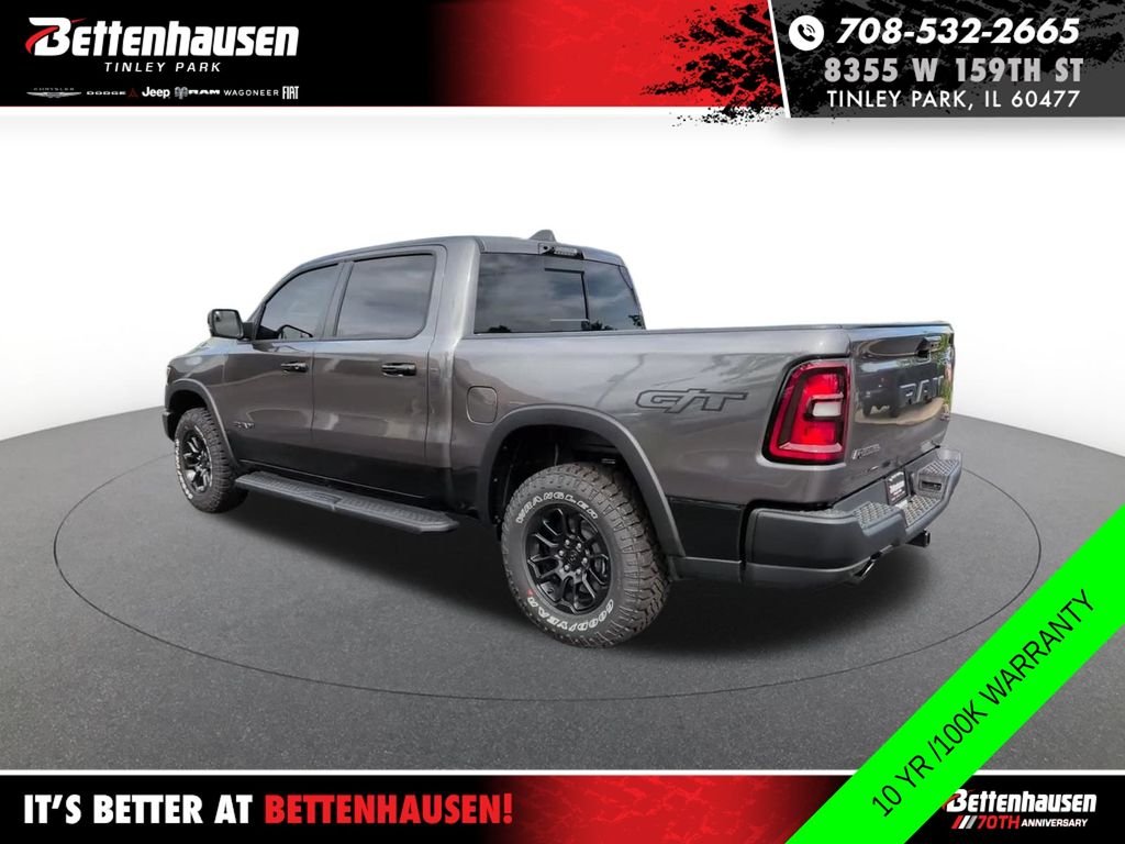 New 2026 Granite Crystal Metallic Clear-Coat Exterior Paint RAM Rebel image 8